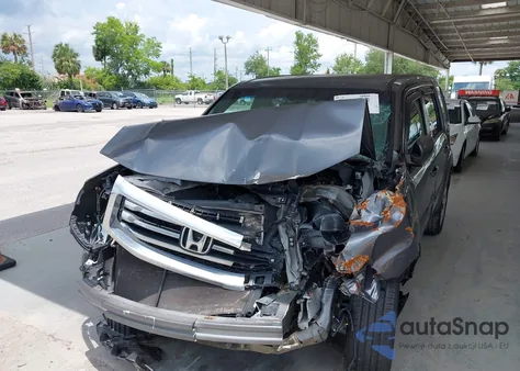 2014 Honda Pilot Ex from USA, damaged, VIN 5FNYF3H46EB024208